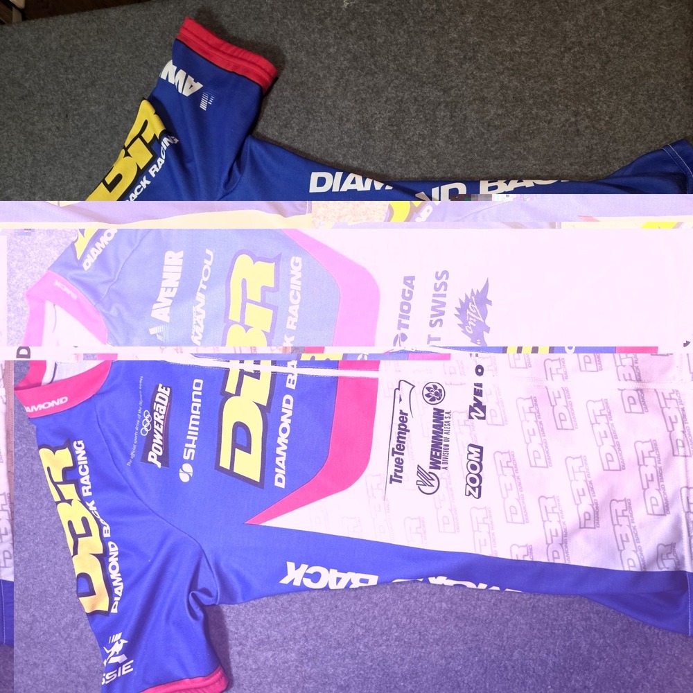 1990s Diamondback Racing (DBR) cycling jersey Large Z1